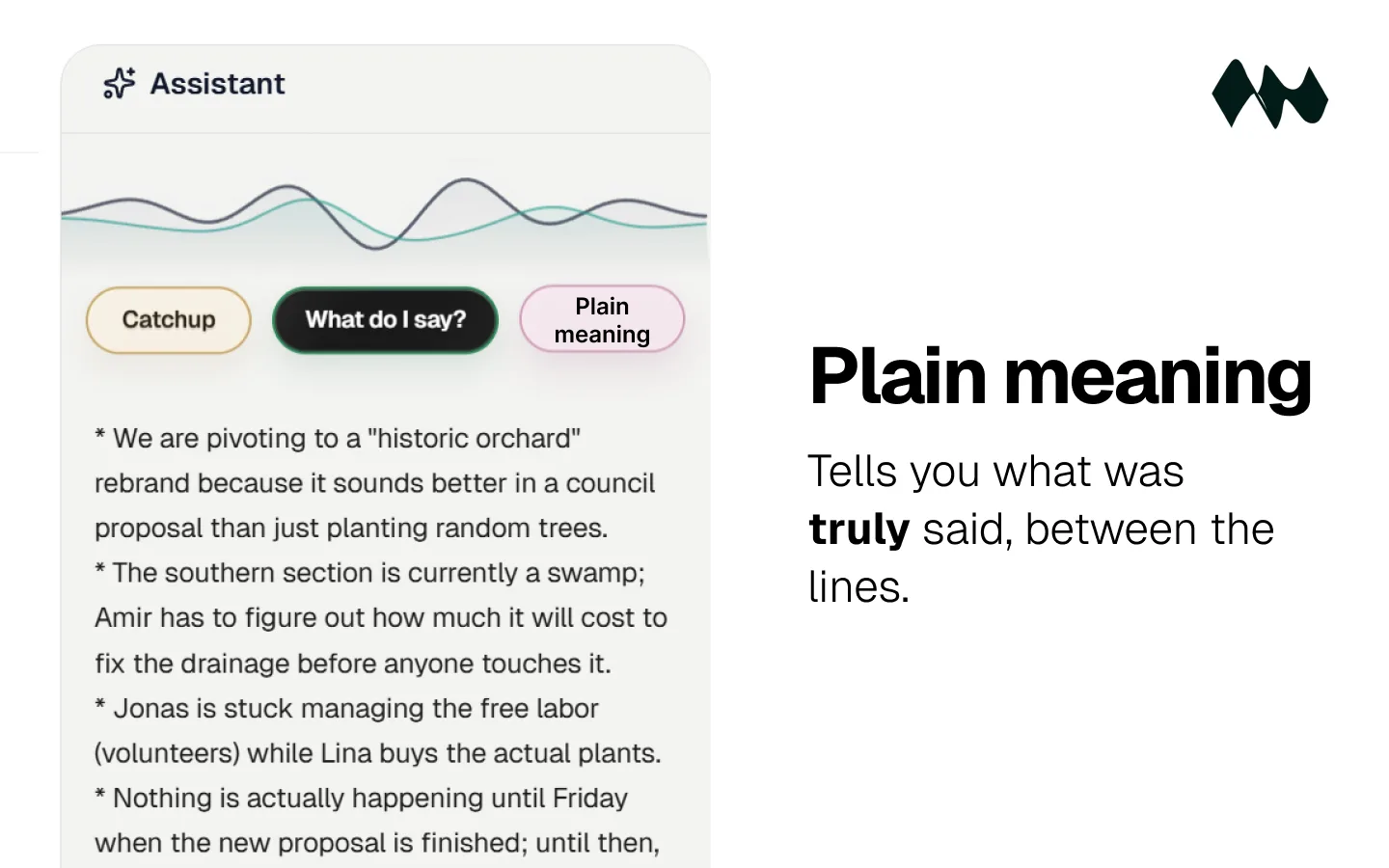 Plain Meaning feature — live suggestions and translation in Bearbits